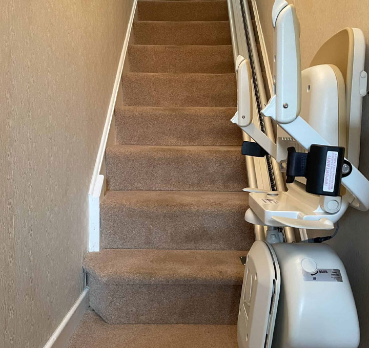 Stairlift rental in Plymouth, Exter, Torquay, Newton Abbott